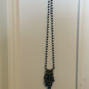 Multi beaded long necklace. New.